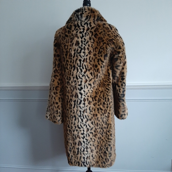 Erdem X H&M Faux Fur Coat - Picture 2 of 6